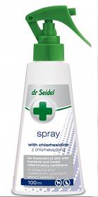 Dr Seidel Preparat do pielęgnacji Spray z chlorheksydyną poj. 100ml