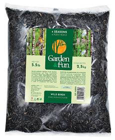 Garden & Fun Nasiona słonecznika czarnego 1.6kg nr GF-12890