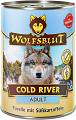 Wolfsblut Pies Cold River Mokra Karma z pstrągiem i łososiem 395g PUSZKA