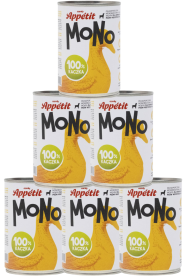 Comfy Appetit Mono Mokra Karma z kaczką dla psa 6x400g PAKIET