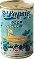 Łapsie z Natury Adult Mokra Karma z koziną i miętą dla psa 400g