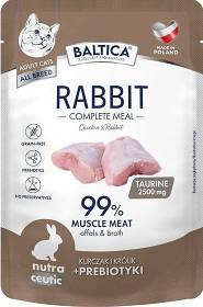 Baltica Nutraceutic Adult Mokra Karma z kurczakiem i królikiem dla kota 100g