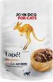 John Dog for Cats Lapé Kangaroo in Broth Mokra Karma z kangurem dla kota 100g