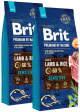 Brit Premium by Nature Pies Adult Sensitive Lamb & Rice Sucha Karma z jagnięciną 2x15kg DWU-PAK