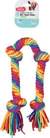 Zolux Rainbow Zabawka Sznur dla psa 78cm nr 480738