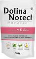 Dolina Noteci Pies Premium Adult Veal Mokra Karma z cielęciną i groszkiem 500g SASZETKA