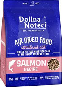 Dolina Noteci Superfood  Adult Suszona Karma z łososiem dla kota 1kg