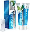 Eurowet Stoma-Żel Mint Pasta do zębów o aromacie mięty 50g dla psa i kota + szczoteczka