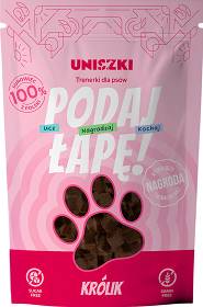 Uniszki Podaj Łapę! Przysmak Trenerki z królikiem dla psa 90g