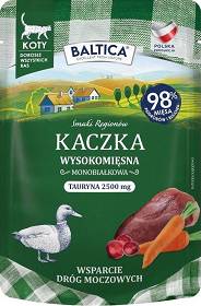 Baltica Smaki Regionów Adult Mokra Karma z kaczką dla kota 100g