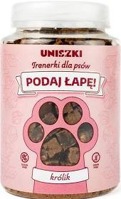Uniszki Przysmak Trenerki z królikiem dla psa 210g