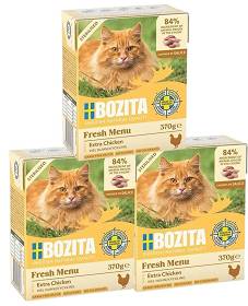 Bozita Kot Steriliesd Mokra Karma z kurczakiem (sos) 6x370g PAKIET