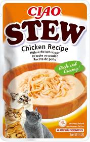 Inaba Cat Ciao Stew Chicken Przysmak dla kota 40g