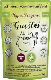 Gussto Fresh Kot Vet Hypoallegrenic Mokra Karma z koniną 85g