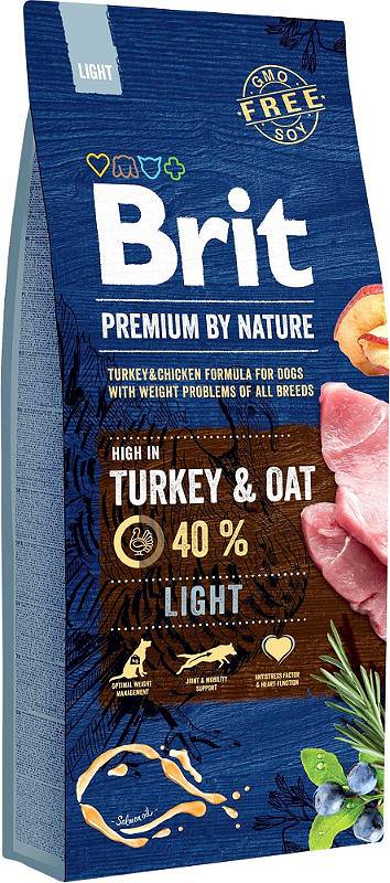 Brit Premium by Nature Light Sucha Karma 15kg