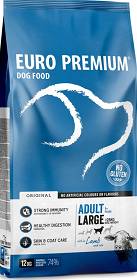 Euro Premium Adult Large Lamb&Rice Sucha Karma z jagnięciną dla psa 12kg