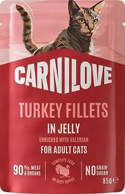 Carnilove Kot Adult Turkey Fillets in Jelly Mokra Karma z indykiem 85g