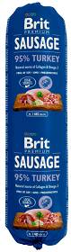 Brit Premium Pies Sausage Turkey Mokra Karma z indykiem 12x800g PAKIET