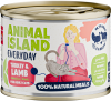 Animal Island Everyday Turkey&Lamb Mousse Mokra Karma z indykiem i jagnięciną w musie dla kota 200g