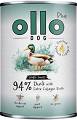Ollo Plus Duck with Collagen Dog Adult Mokra Karma z kaczką i kolagenem dla psa 800g