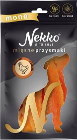 Nekko Mono Przysmak Filety z kurczaka dla psa 80g