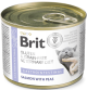 Brit Veterinary Diet Kot Gastrointestinal Salmon&Pea Mokra Karma z łososiem 200g