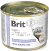 Brit Veterinary Diet Kot Gastrointestinal Salmon&Pea Mokra Karma z łososiem 200g