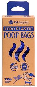 Toby's Woreczki na ekskrementy Poop Bags Zero Plastic zapachowe 8x15szt. nr PS20007