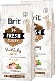 Brit Fresh Pies Fit & Slim Overweight & Senior Turkey with Pea Sucha Karma z indykiem 2x12kg DWU-PAK