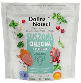 Dolina Noteci Premium Adult Mini Suszona Karma z cielęciną i perliczką dla psa 1kg