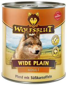 Wolfsblut Pies Wide Plain Mokra Karma z koniną 800g PUSZKA