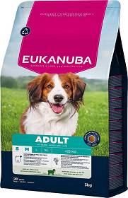 Eukanuba Pies Small & Medium Adult Lamb & Rice Sucha Karma z jagnięciną 3kg