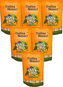 Dolina Noteci Superfood Adult Mokra Karma z kaczką i wołowiną dla kota 10x85g
