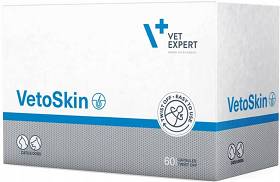 VetExpert Vetoskin preparat na skórę i sierść dla Psa i Kota 60 kapsułek