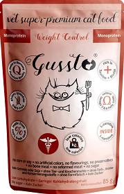 Gussto Fresh Kot Weight Control Mokra Karma z kaczką 85g