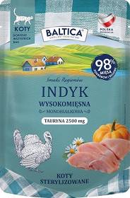 Baltica Smaki Regionów Adult Sterilized Mokra Karma z indykiem dla kota 100g
