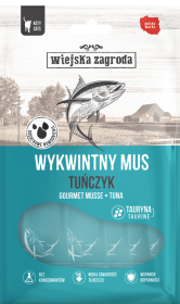 Wiejska Zagroda Wykwintny Mus Przysmak z tuńczykiem dla kota 6x15g