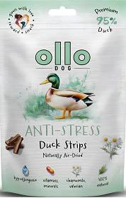 Ollo Air-Dried Anti-Stress Duck Strips Przysmaki z kaczką dla psa 80g