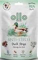 Ollo Air-Dried Anti-Stress Duck Strips Przysmaki z kaczką dla psa 80g