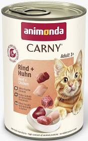Animonda Carny Kot Adult Mokra Karma z wołowiną i kurczakiem 400g