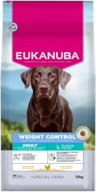 Eukanuba Pies Large Adult Daily Care Weight Control Sucha Karma 15kg