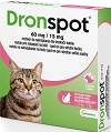 Dronspot Krople na robaki i pasożyty dla kota o wadze 2.5-5kg (2 pipety)
