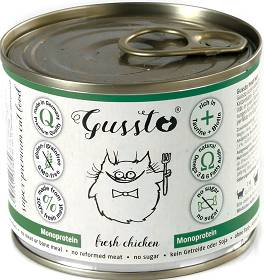 Gussto Fresh Kot Chicken Mokra Karma z kurczakiem 200g