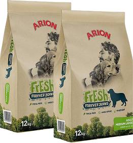 Arion Fresh Adult Medium Large Sucha Karma z kurczakiem dla psa 2x12kg DWU-PAK