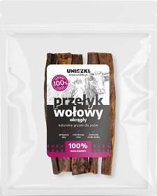 Uniszki Przysmak Przełyk Wołowy okrągły dla psa 100g