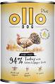 Ollo Plus Turkey with Collagen Dog Adult Mokra Karma z indykiem i kolagenem dla psa 400g