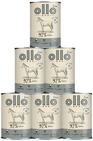 Ollo Pure Dog Adult Mokra Karma z koniną dla psa 6x400g PAKIET