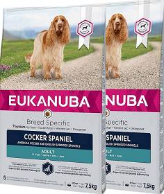 Eukanuba Pies Adult Cocker Spaniel Sucha Karma 2x7.5kg DWU-PAK
