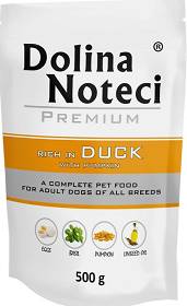 Dolina Noteci Pies Premium Adult Duck Mokra Karma z kaczka i dynią 500g SASZETKA