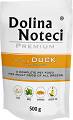 Dolina Noteci Pies Premium Adult Duck Mokra Karma z kaczka i dynią 500g SASZETKA